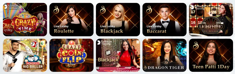 Jeux de casino en direct OCEAN BREEZE CASINO