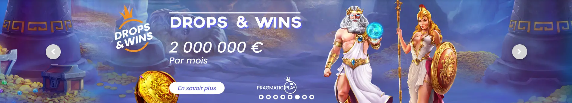 Drop and Wins Ocean Breeze Casino