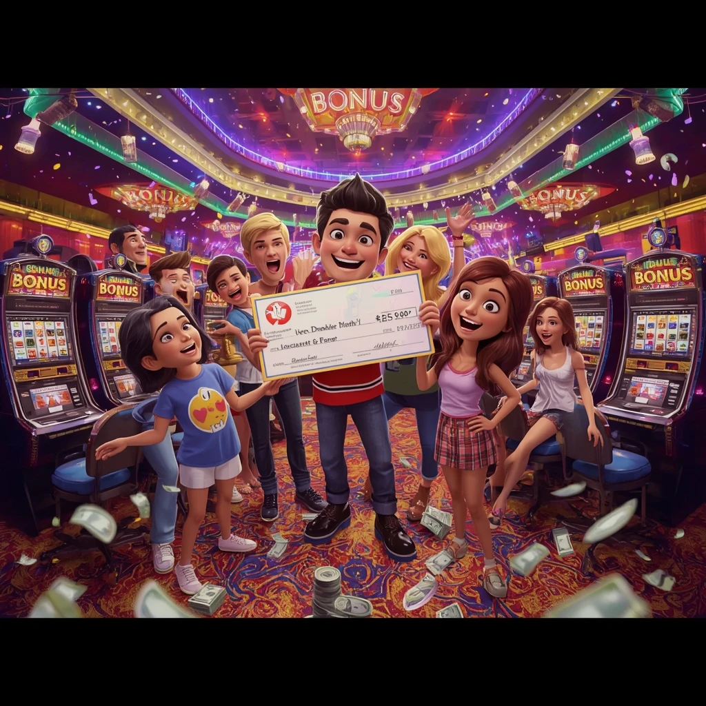 bonus dans les mains d'un homme au casino Ocean Breeze Casino