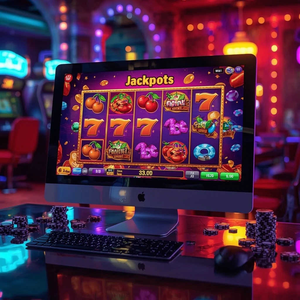 slots sur le moniteur Ocean Breeze Casino